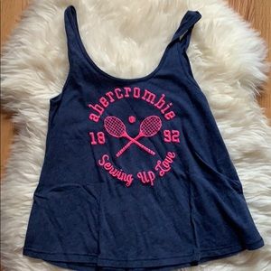 Abercrombie tennis crop top